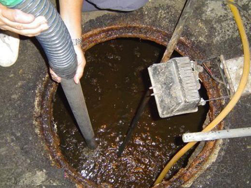 埇桥隔油池清理