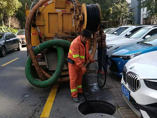 埇桥排污管道清淤